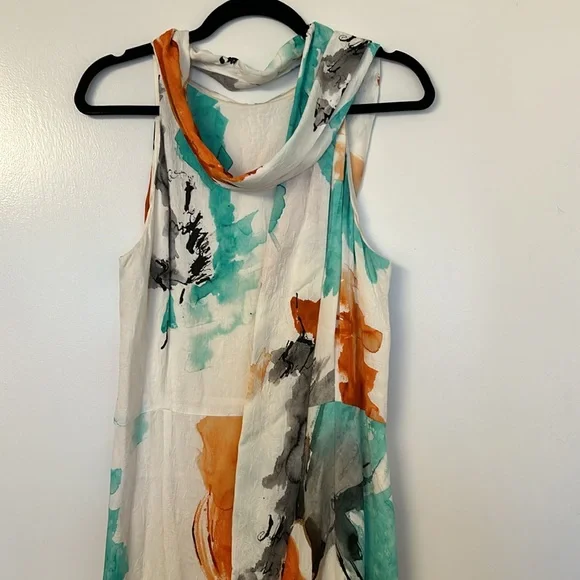 Silk Christian Siriano Dress - Picture 4 of 8